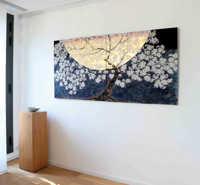 Réjouissances (variation)<br><b> Kazuko Shiihashi </b><br> 90x180cm