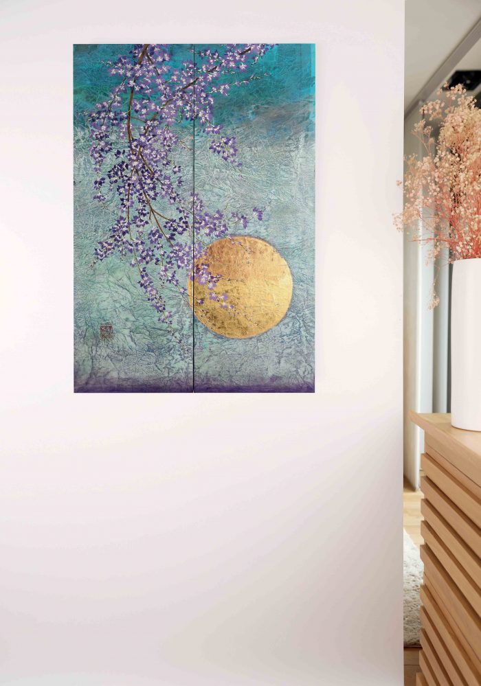 Horizon Azur<br><b> Kazuko Shiihashi </b><br> 90x60