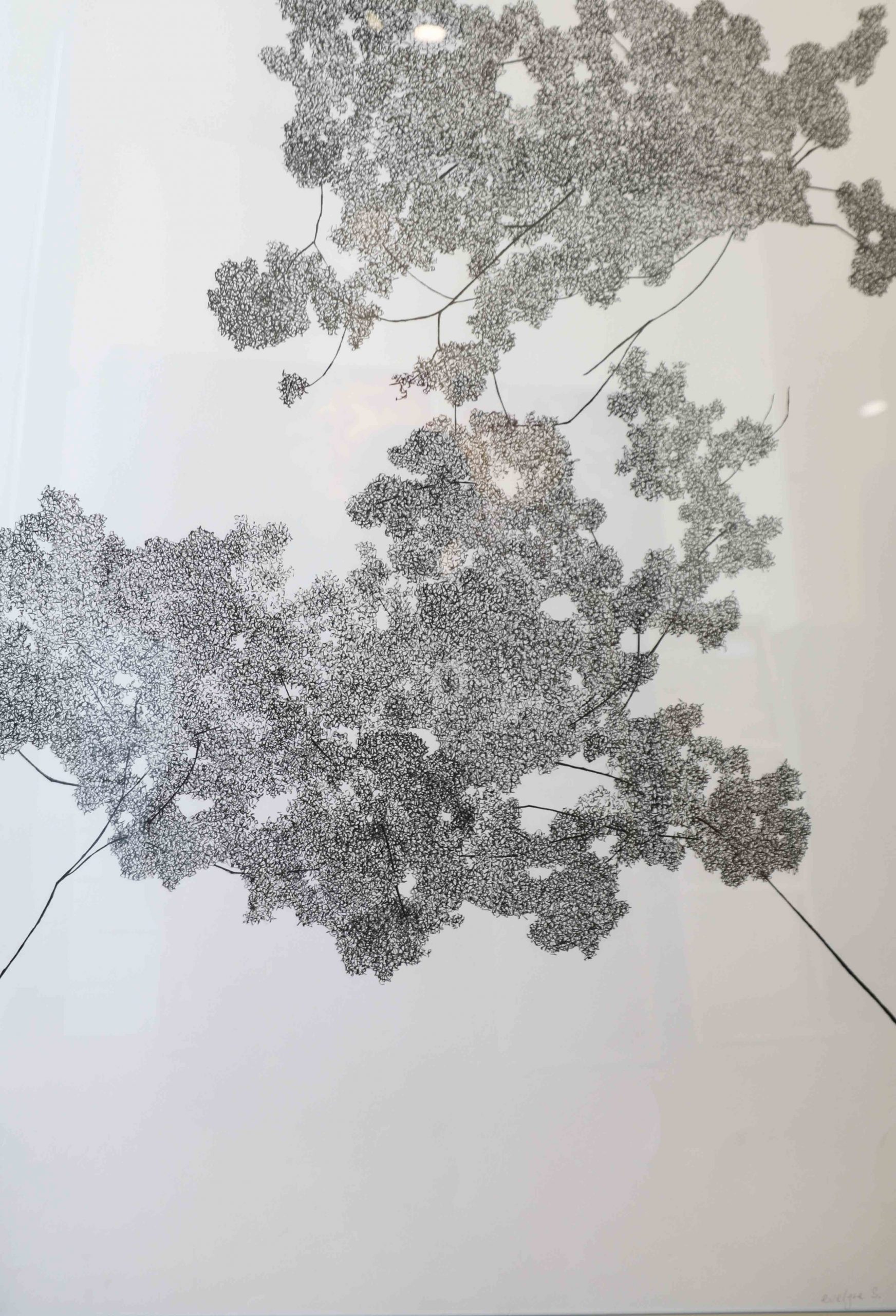 Contrepoints <br> <b>Evelyne Simonin </b> <br> 100x70cm