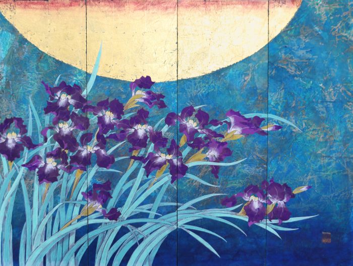 Sous la brise<br><b> Kazuko Shiihashi </b><br> 90x120cm