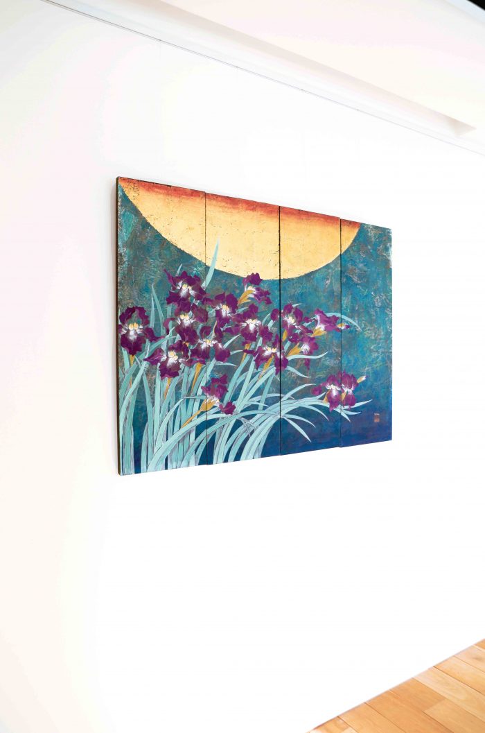 Sous la brise<br><b> Kazuko Shiihashi </b><br> 90x120cm