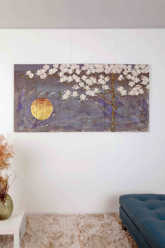 Ciel tourbillonant<br><b> Kazuko Shiihashi </b><br> 90x180