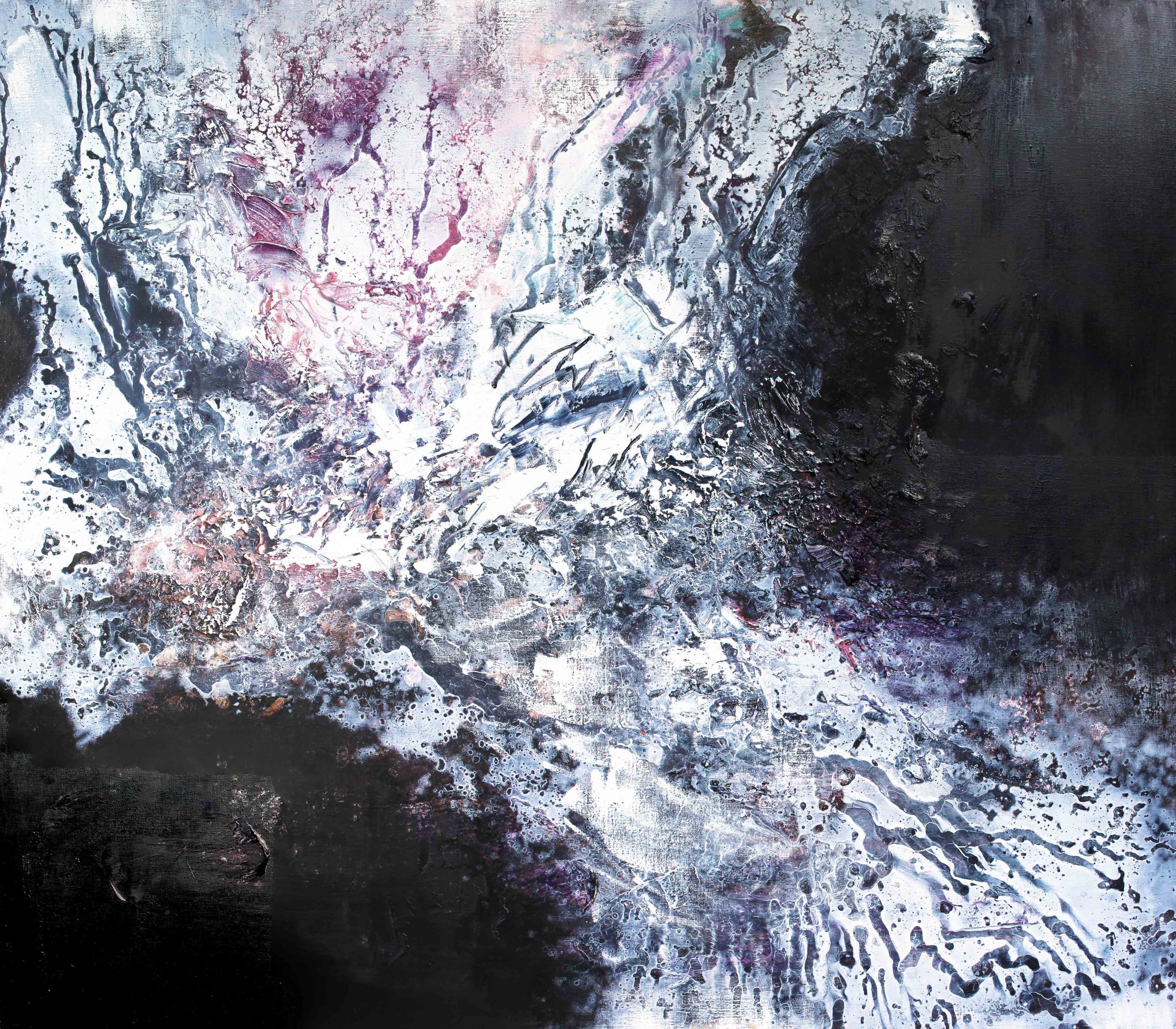 Synthèse hivernale VI <br><b> Hugo Terracol </b><br> 140x160cm – Image 2