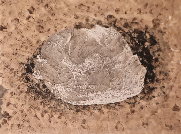 Collage Japon n°4 <br><b>Pascale VEYRON </b><br> 32x49 cm