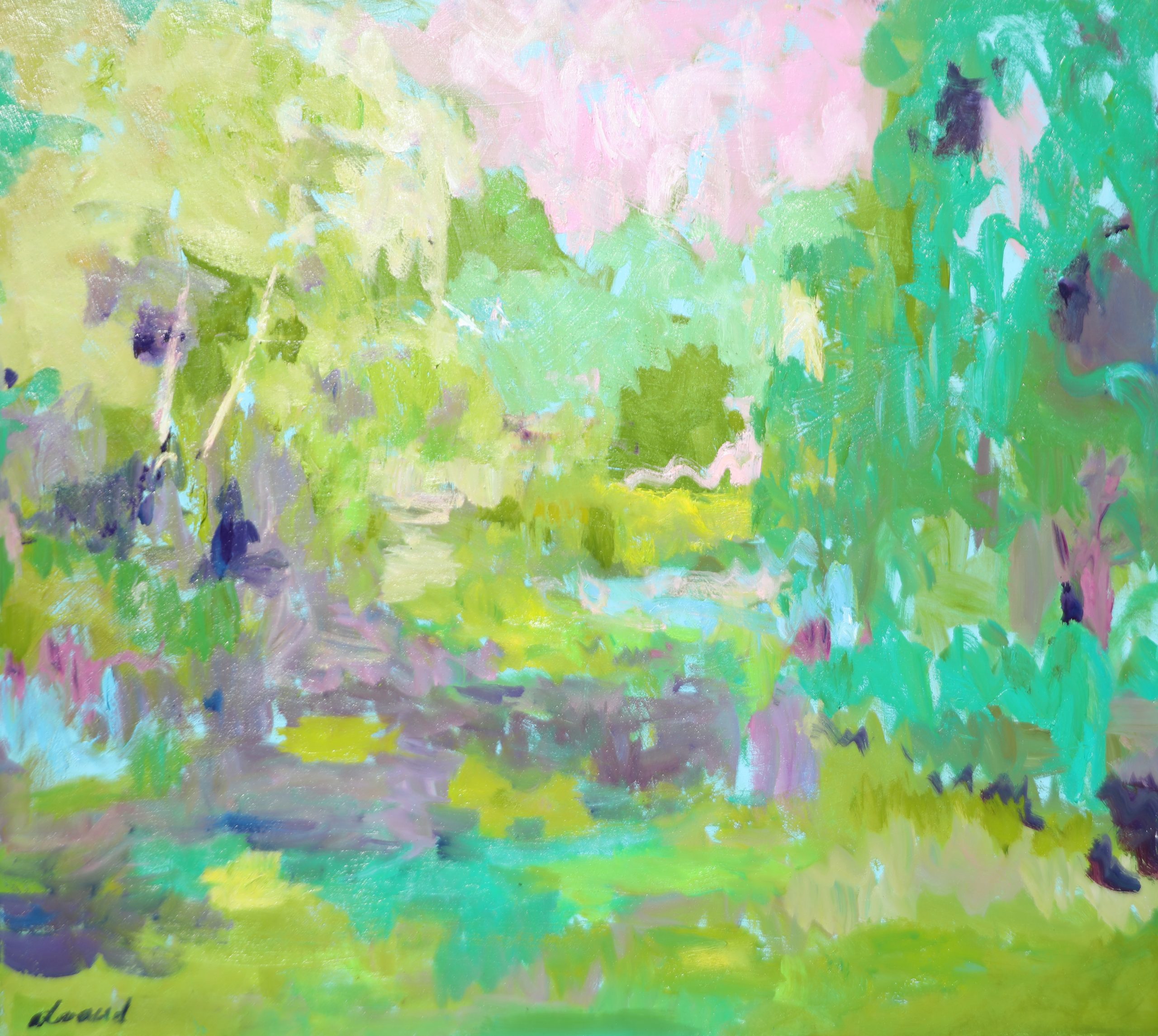 Apaisement - Série Hors du monde<br><b> David DAOUD </b><br> 140x160cm