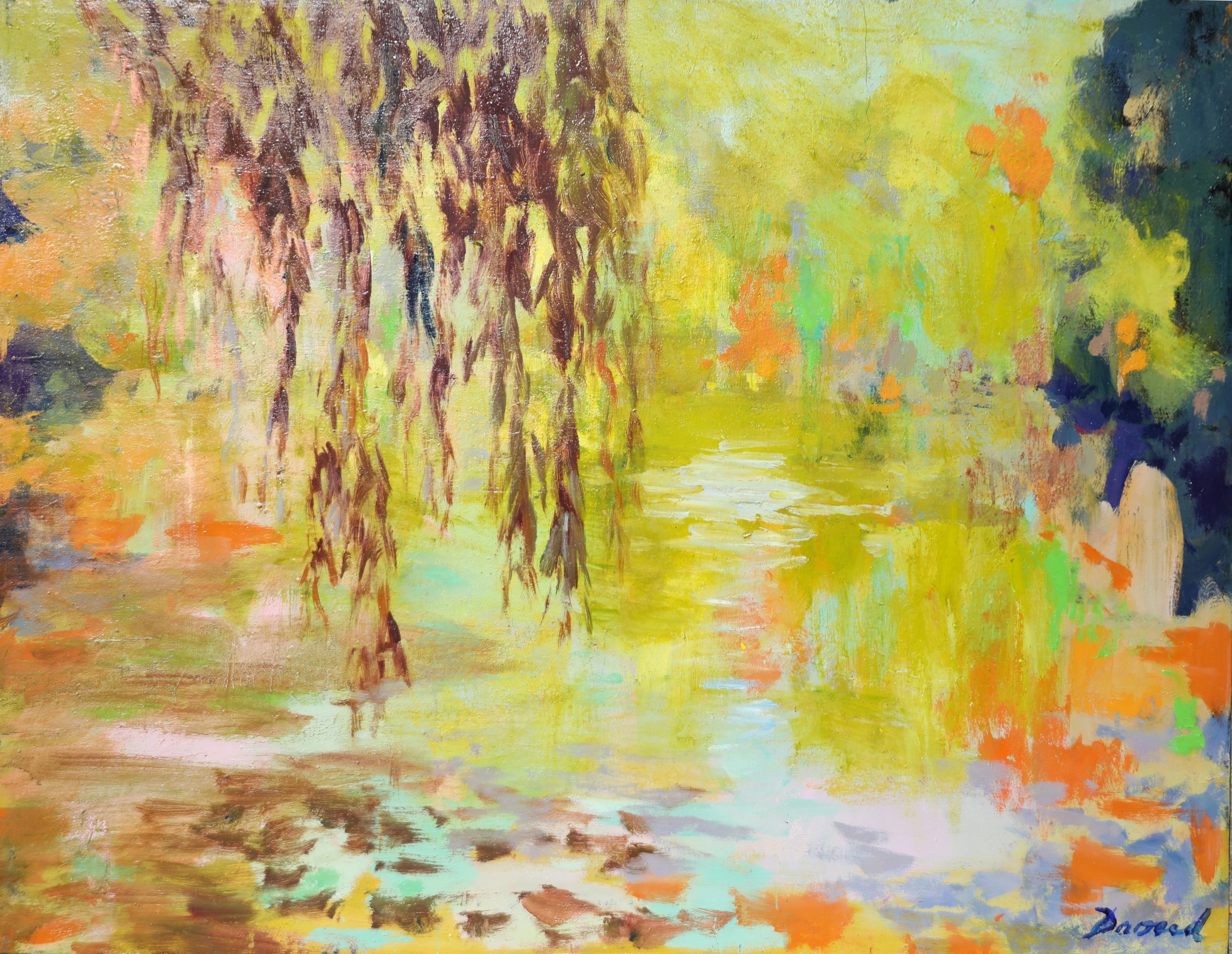 Au bord de l'eau - Série Hors du monde<br><b> David DAOUD </b><br> 114x145cm